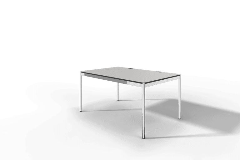 USM Haller Tisch Plus,Tiefe 1000 mm, Oberfläche Kunstharz Produktbild