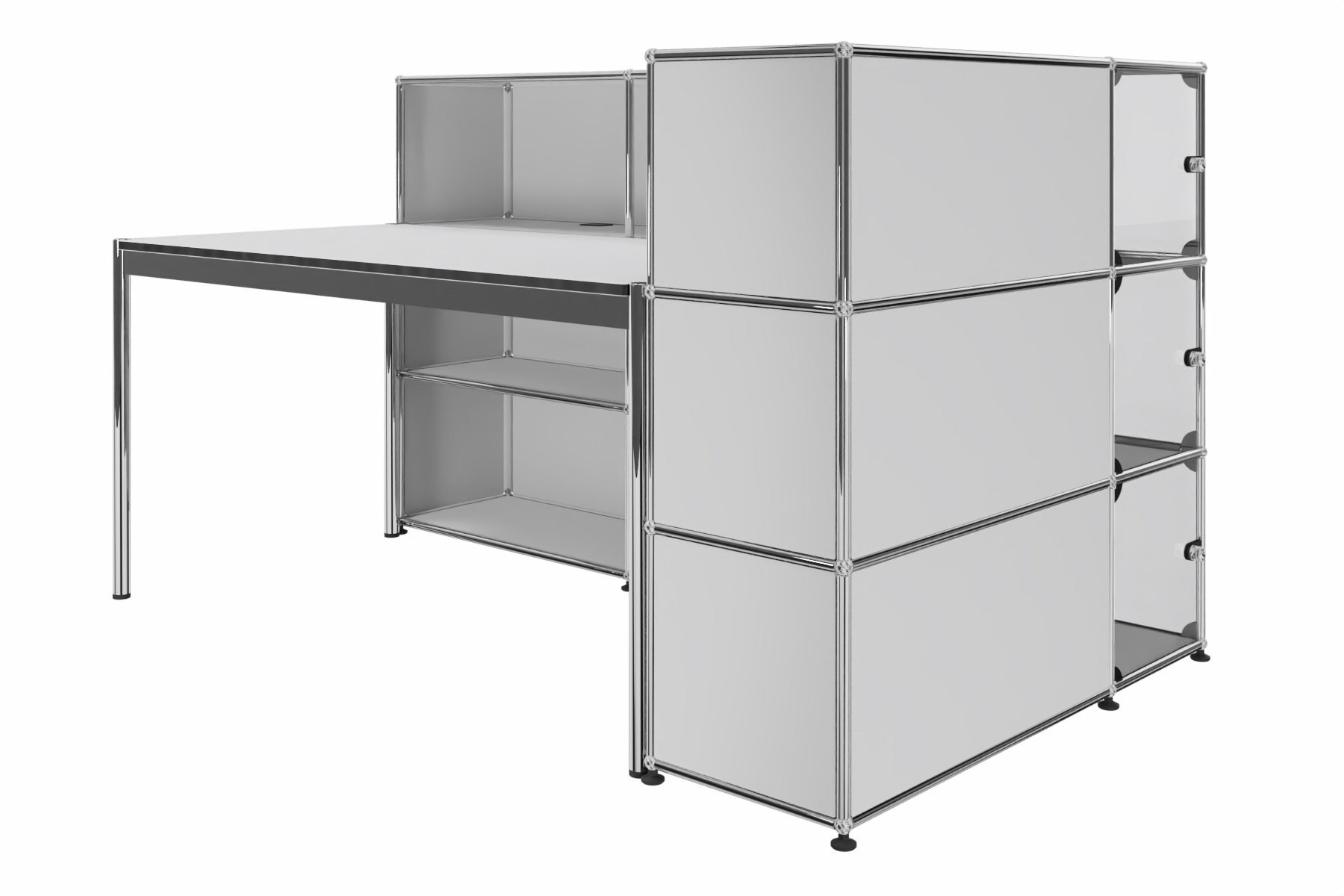 USM Haller Theke inkl. Vitrine V1 Produktbild