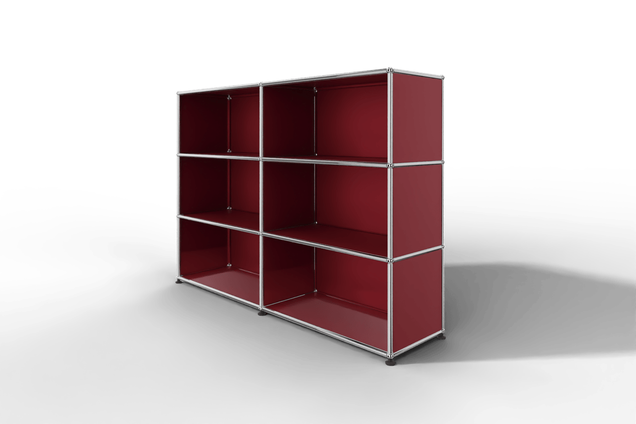 USM Haller Highboard mit 6 offenen Fächern in 14 Farben Produktbild