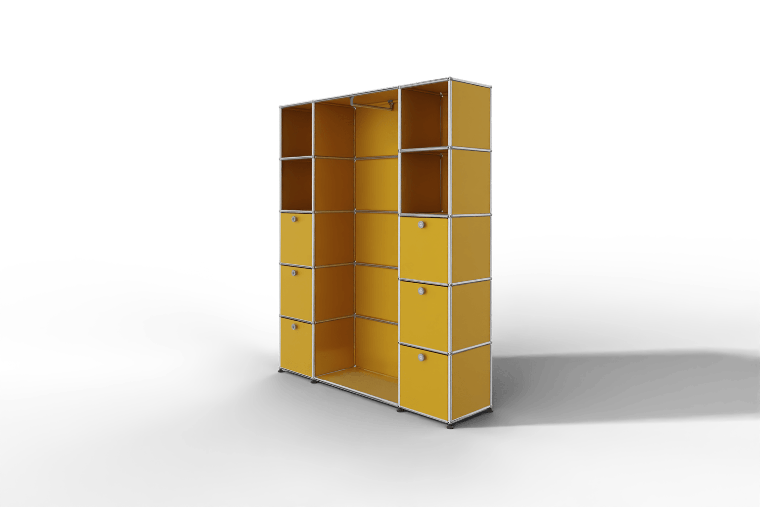 USM Haller Garderobe, 1450 mm breit, mit Klapptüren Produktbild