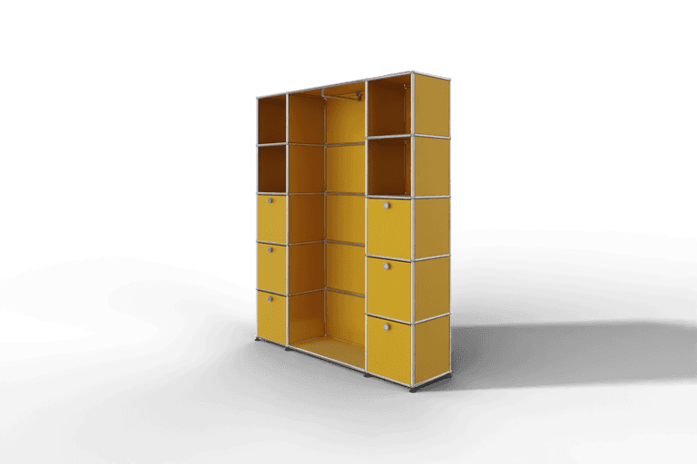 USM Haller Garderobe, 1450 mm breit, mit Klapptüren Produktbild