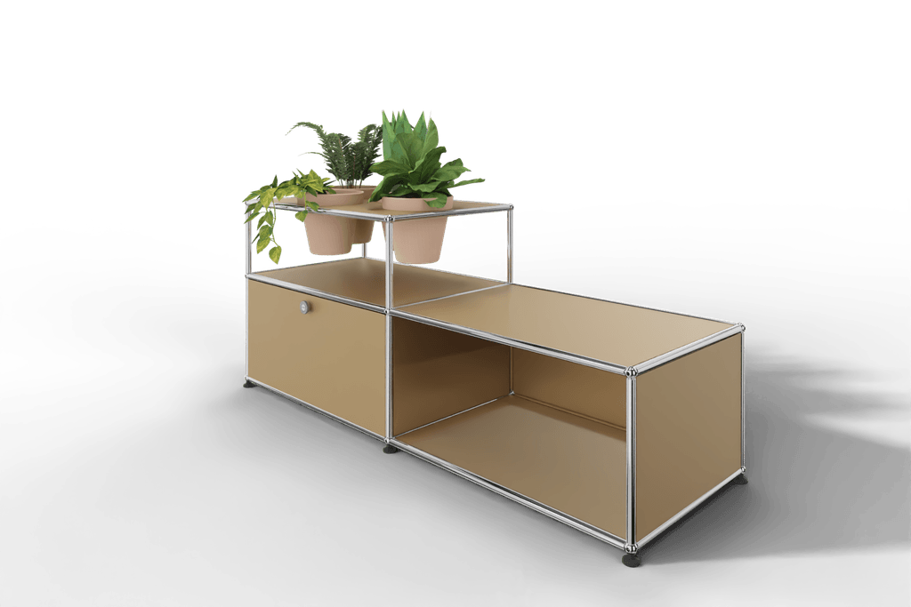 USM Haller Lowboard mit Pflanzeneinlage Produktbild