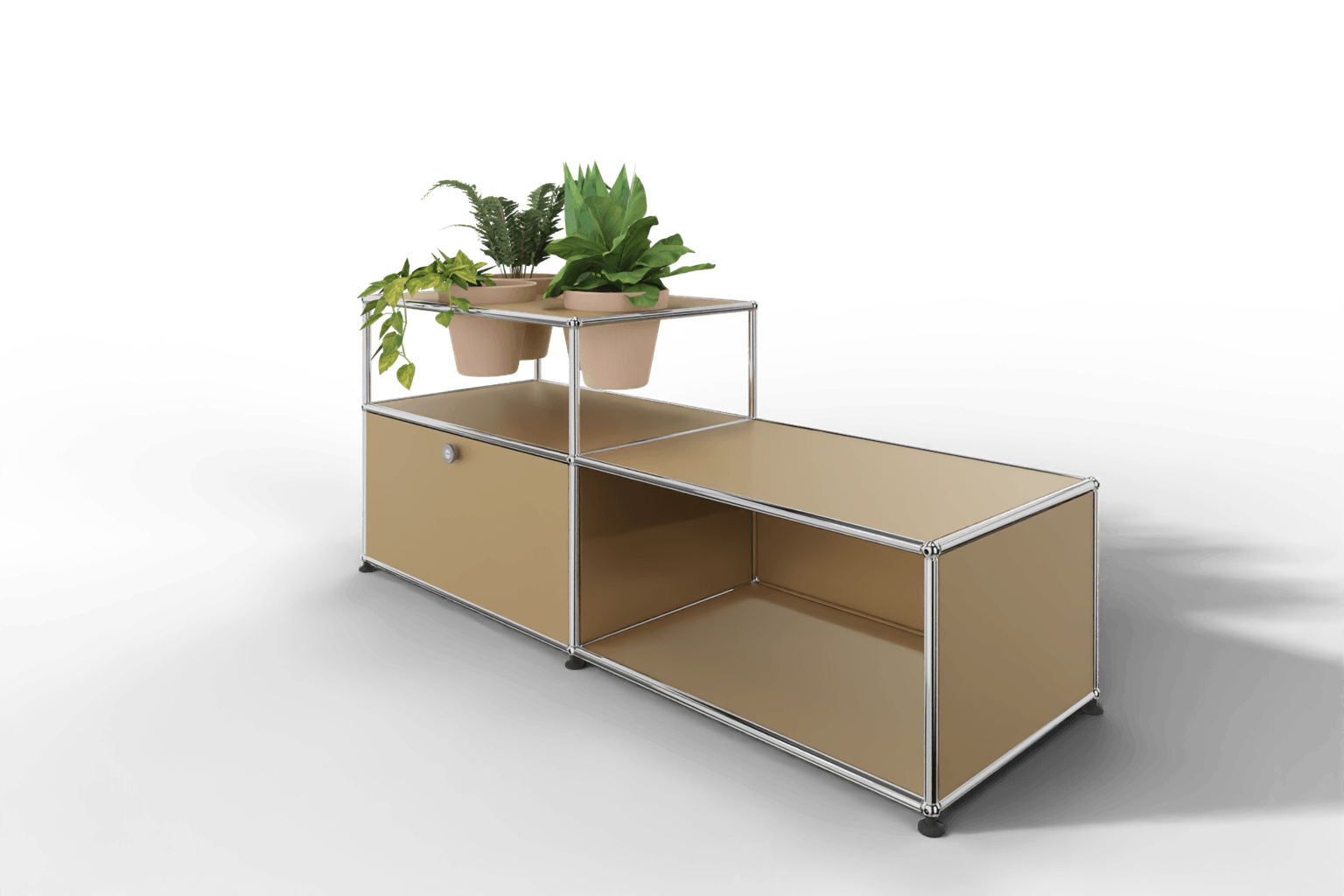 USM Haller Lowboard mit Pflanzeneinlage Produktbild