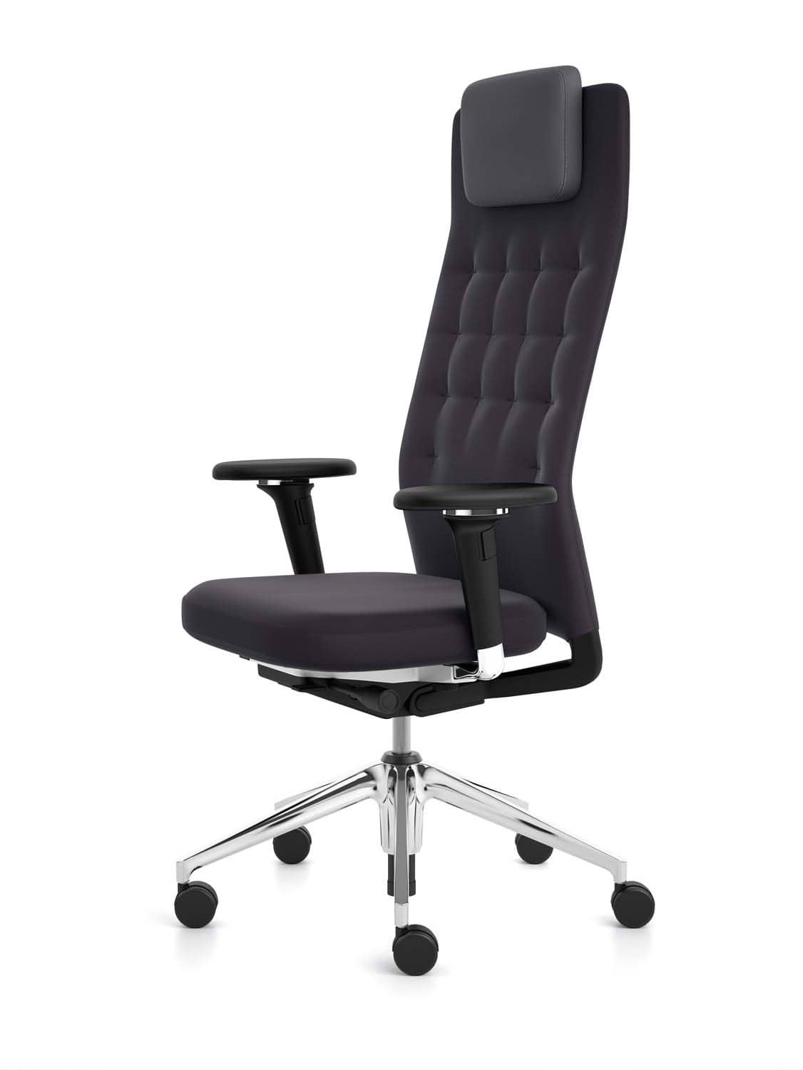 Vitra Drehstuhl ID-Trim L *Medium* Leder, 3D-Armlehnen Produktbild