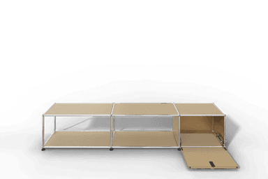USM Haller Lowboard, mit 1 Klapptüre, von Paul Schärer & Fritz Haller Produktbild