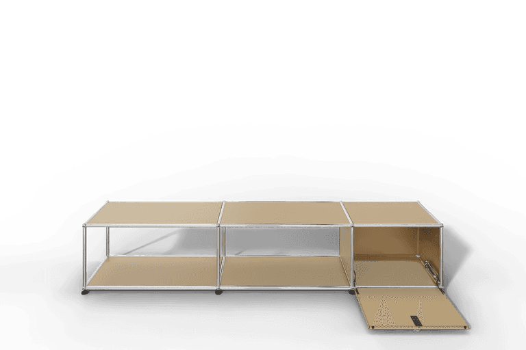 USM Haller Lowboard, mit 1 Klapptüre, von Paul Schärer & Fritz Haller Produktbild