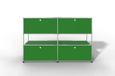 USM Haller Highboard mit 4 Klapptüren und offener Ebene Produktbild