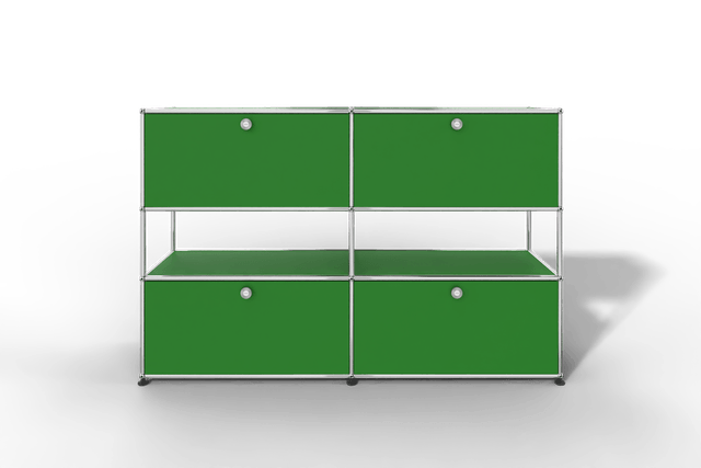 USM Haller Highboard mit 4 Klapptüren und offener Ebene