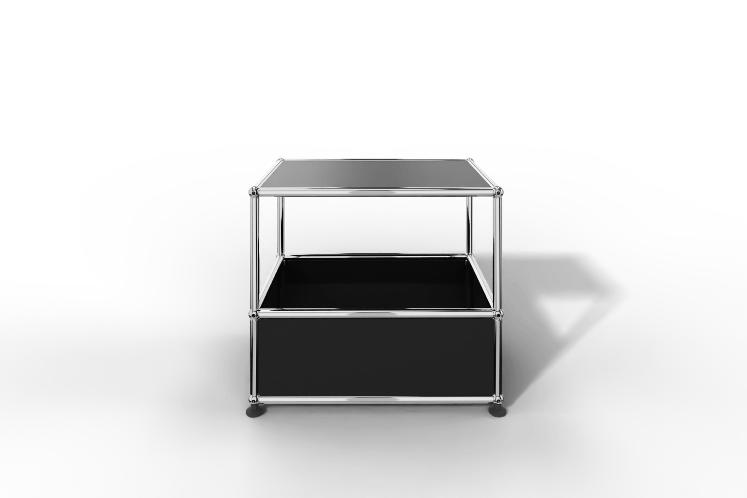 Beistelltisch mit nach oben geöffnetem Fach Produktbild