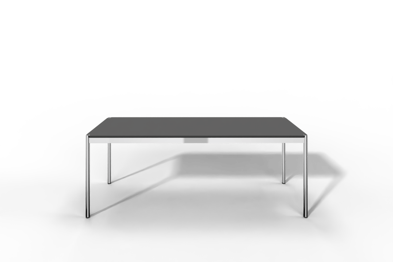 USM Haller Tisch, Tiefe 750 mm, in Fenix, aus 3 Farben wählbar, Tischlänge wählbar Produktbild
