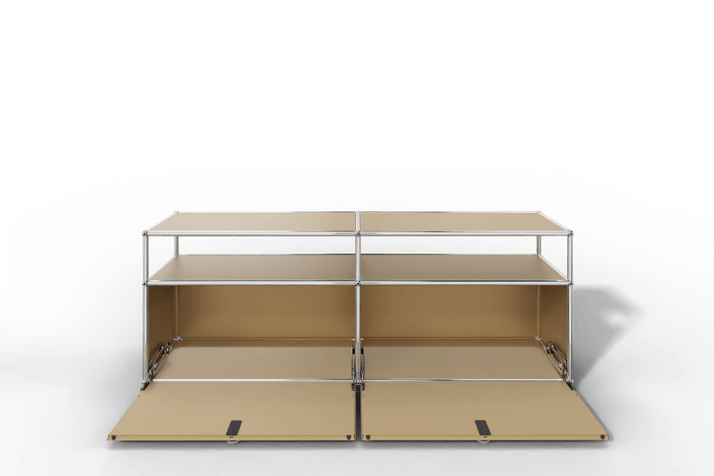 USM Haller Lowboard, mit 2 Klapptüren, von Paul Schärer & Fritz Haller Produktbild