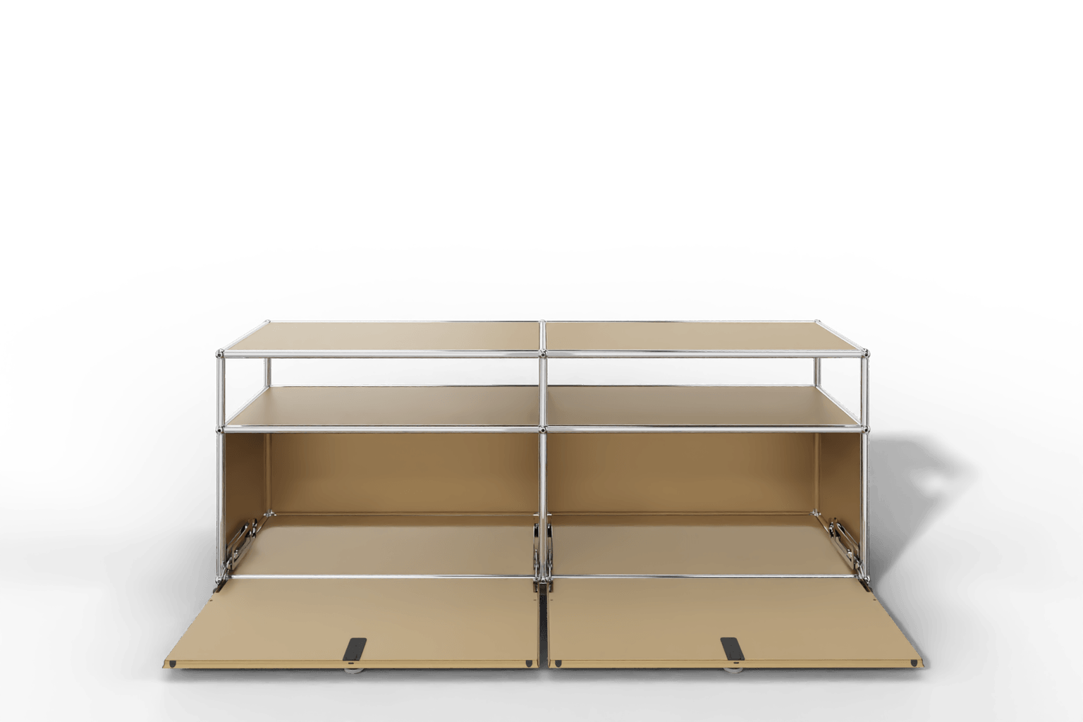 USM Haller Lowboard, mit 2 Klapptüren, von Paul Schärer & Fritz Haller Produktbild