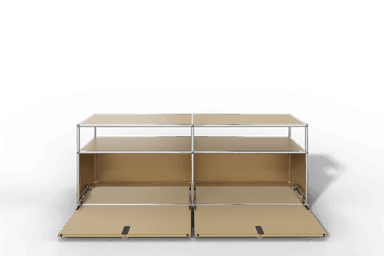 USM Haller Lowboard, mit 2 Klapptüren, von Paul Schärer & Fritz Haller Produktbild