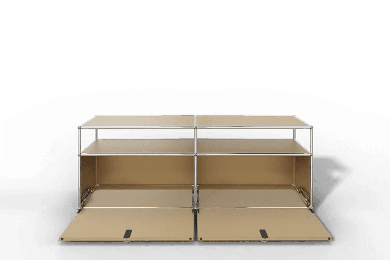 USM Haller Lowboard, mit 2 Klapptüren, von Paul Schärer & Fritz Haller Produktbild