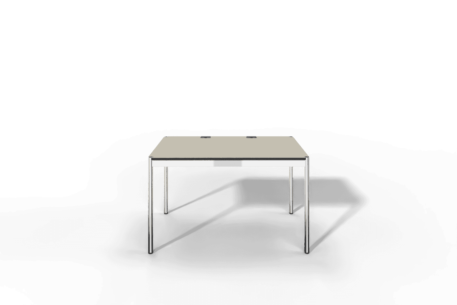 USM Haller Tisch Plus,Tiefe 750 mm, Oberfläche Linoleum Produktbild