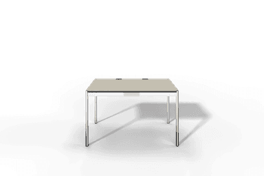USM Haller Tisch Plus,Tiefe 750 mm, Oberfläche Linoleum Produktbild