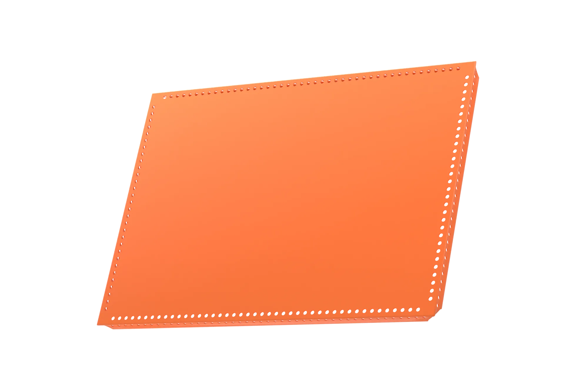 USM Haller Tablar Gelocht Reinorange 500x350 Produktbild