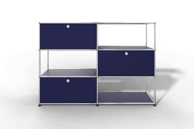 USM Haller Highboard/Raumteiler, 3 offene Elemente, 3 Klapptüren Produktbild