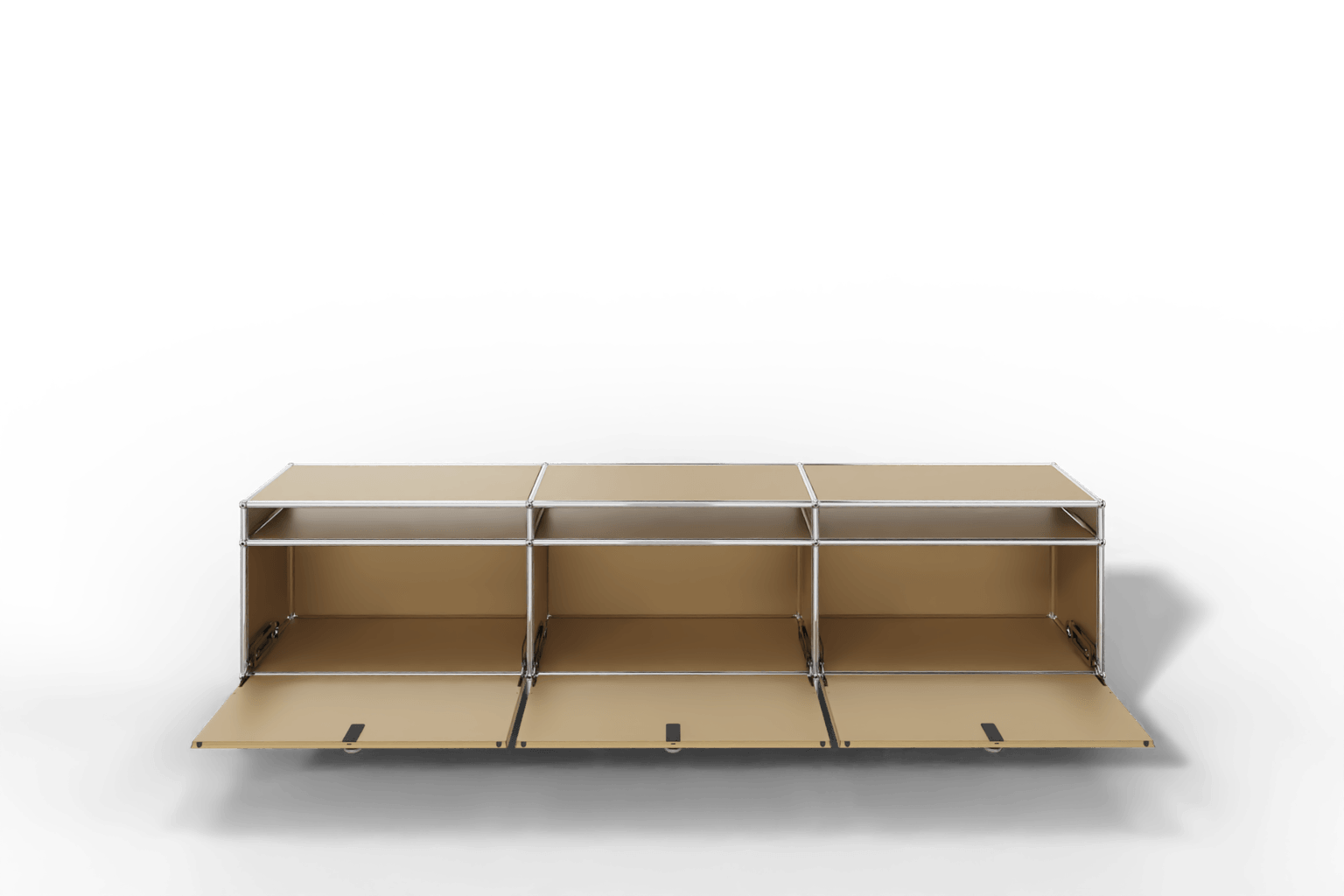 USM Haller TV-Lowboard, von Paul Schärer & Fritz Haller Produktbild