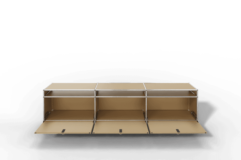 USM Haller TV-Lowboard, von Paul Schärer & Fritz Haller Produktbild