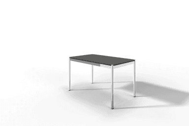 USM Haller Tisch Plus,Tiefe 750 mm, Oberfläche Linoleum Produktbild