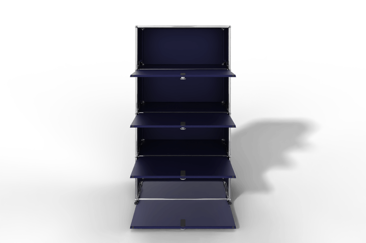 USM Haller Regal, 4 Klapptüren Produktbild