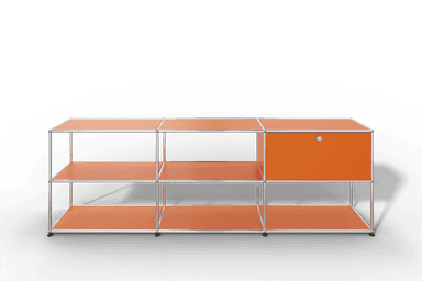 USM Haller Sideboard offen mit einer Klapptüre Produktbild