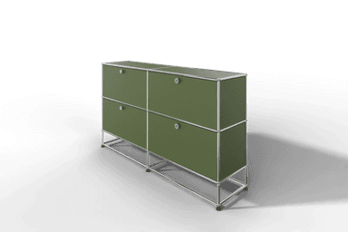 USM Haller Sideboard, mit 4 Klapptüren und Sockel von Paul Schärer & Fritz Haller Produktbild