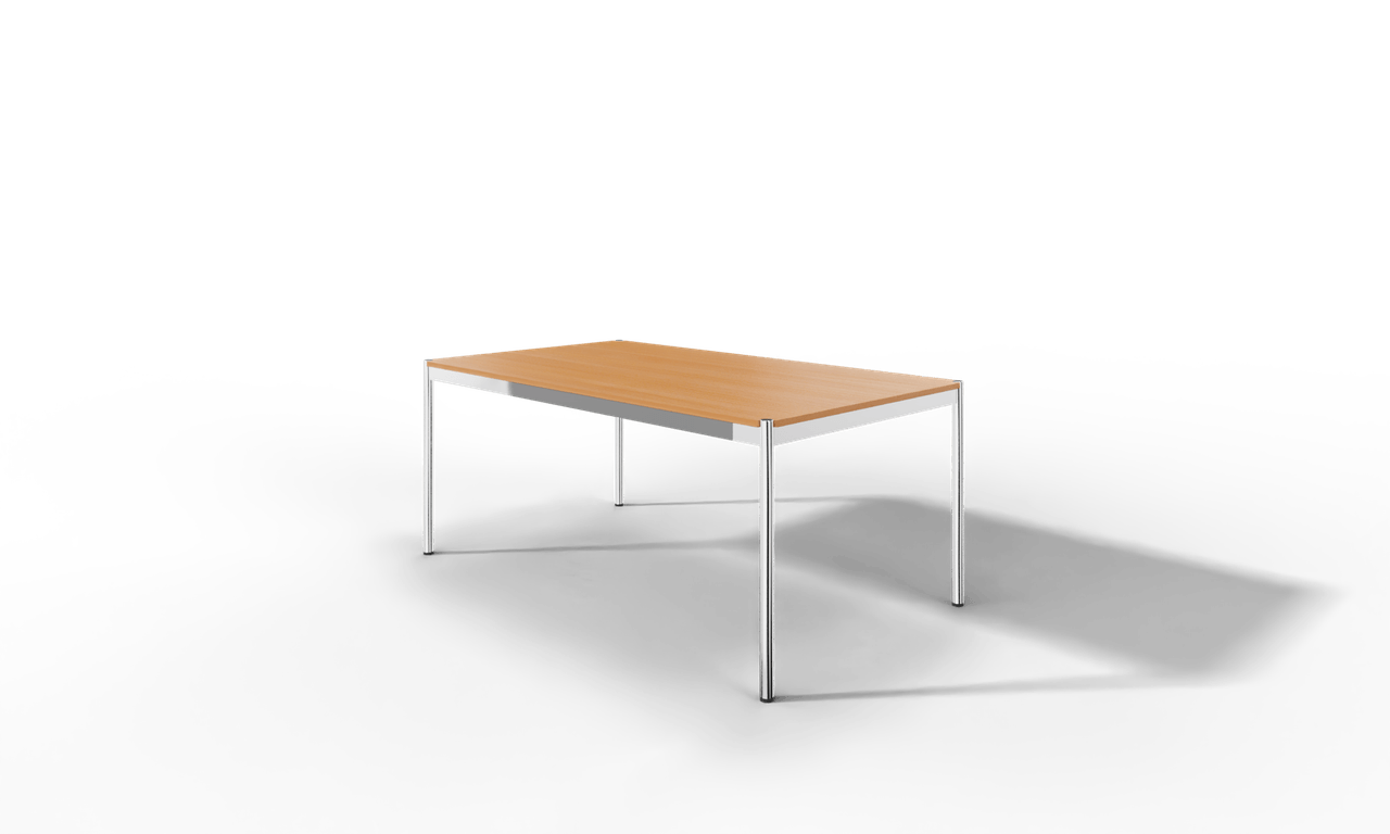 USM Haller Tisch, Tiefe 1000 mm, Holz furniert, geölt / lackiert, Oberfläche wählbar, Länge wählbar Produktbild