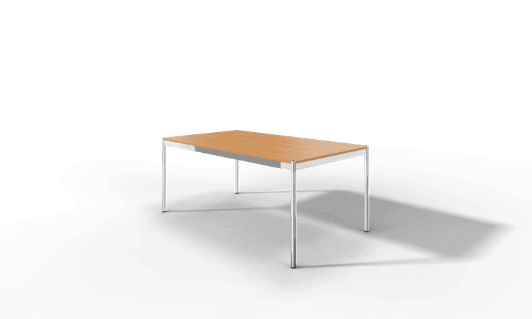 USM Haller Tisch, Tiefe 1000 mm, Holz furniert, geölt / lackiert, Oberfläche wählbar, Länge wählbar Produktbild