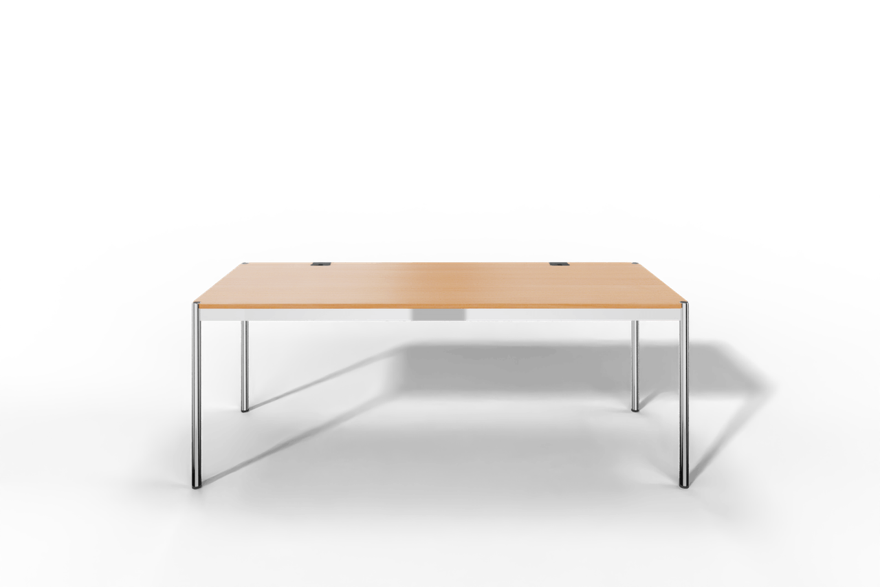 USM Haller Tisch Plus,Tiefe 750 mm, Oberfläche Holz furniert Produktbild