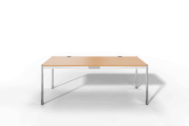 USM Haller Tisch Plus,Tiefe 750 mm, Oberfläche Holz furniert Produktbild