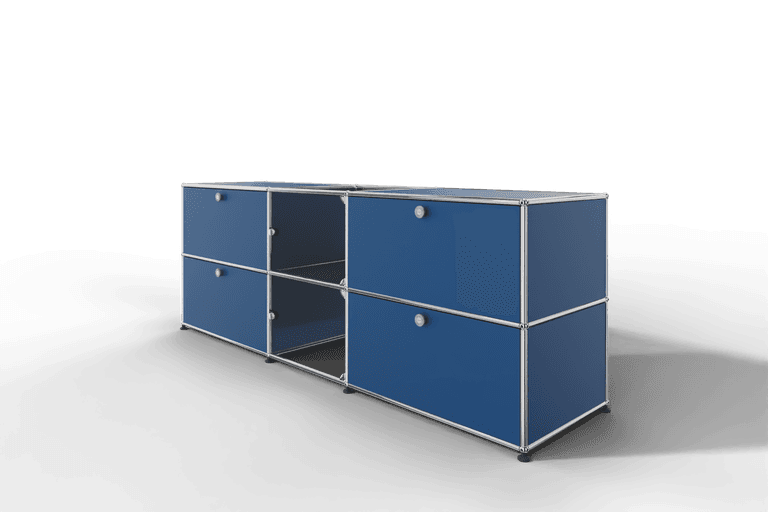 USM Haller Sideboard mit Vitrinen-Element Produktbild