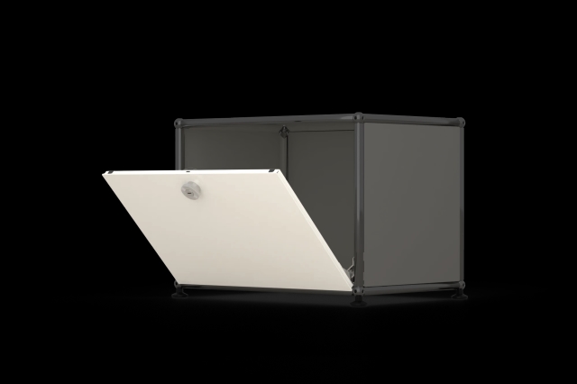 USM Haller Klapptür, komplettes Set