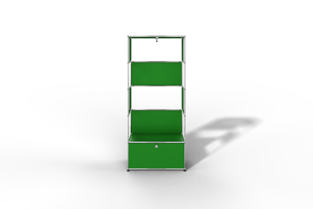 USM Haller Garderobe, 750 mm breit, mit Klapptüre