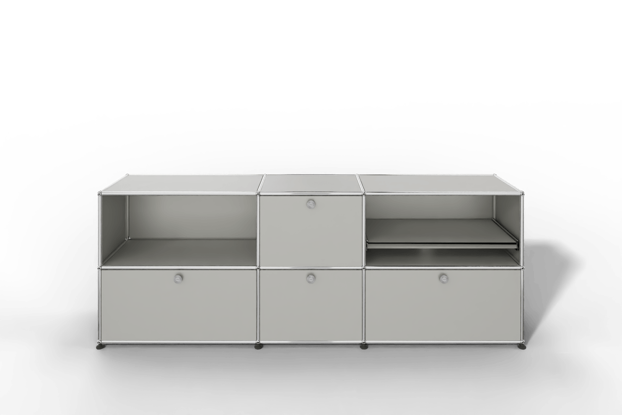USM Haller Sideboard, 4 Klapptüren, 1 Ausziehtablar Produktbild