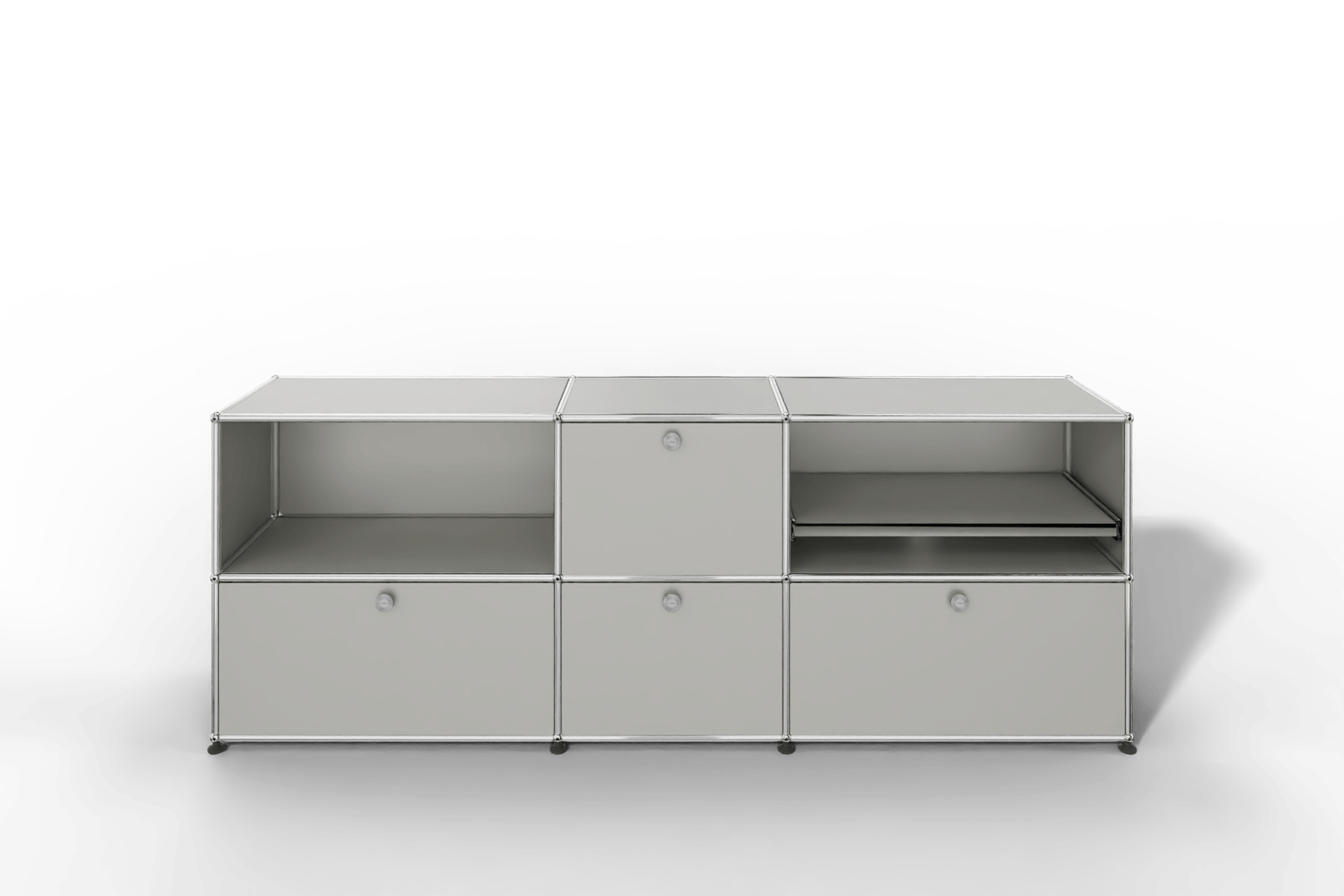 USM Haller Sideboard, 4 Klapptüren, 1 Ausziehtablar Produktbild