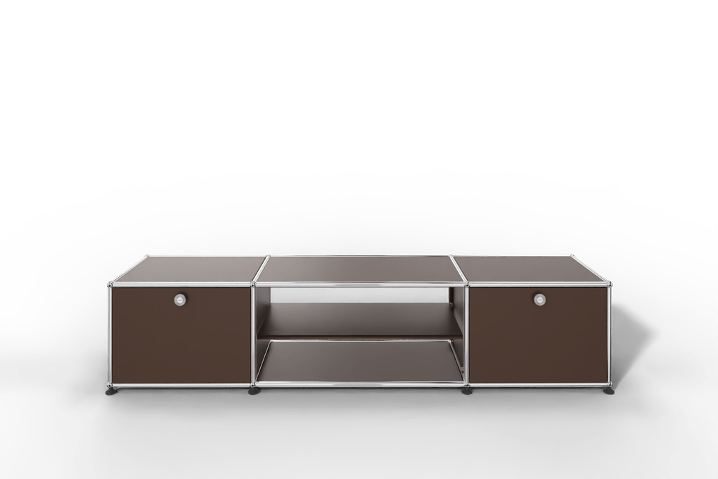 USM Haller TV-Lowboard mit Mittelteil und Zwischentablar