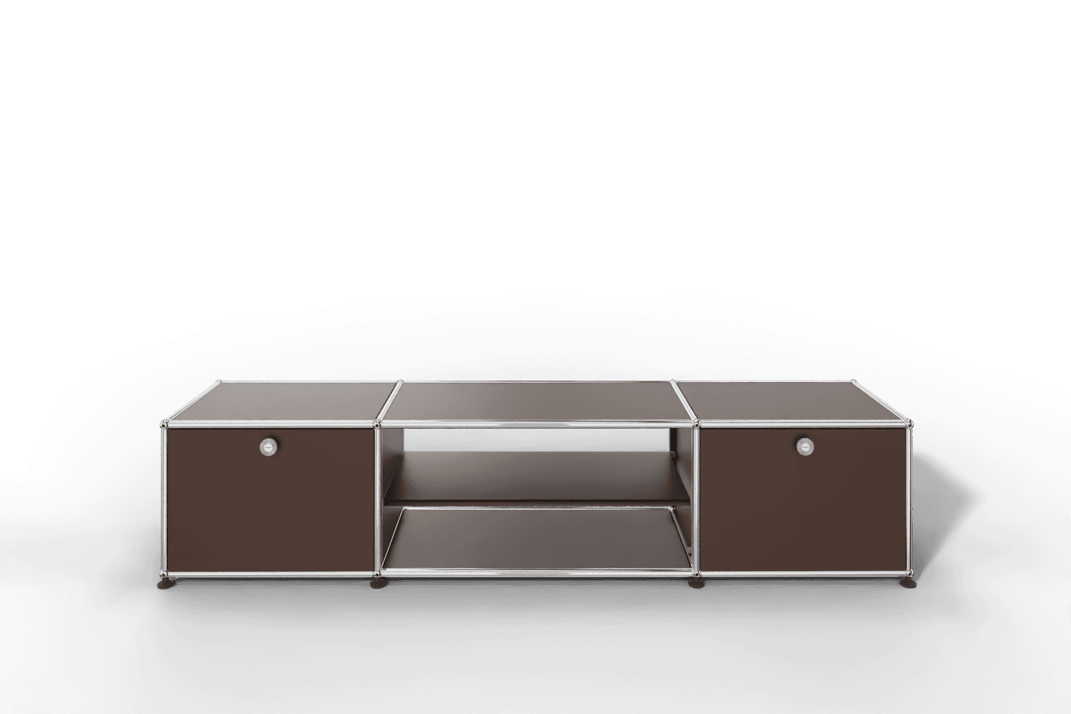 USM Haller TV-Lowboard mit Mittelteil und Zwischentablar Produktbild