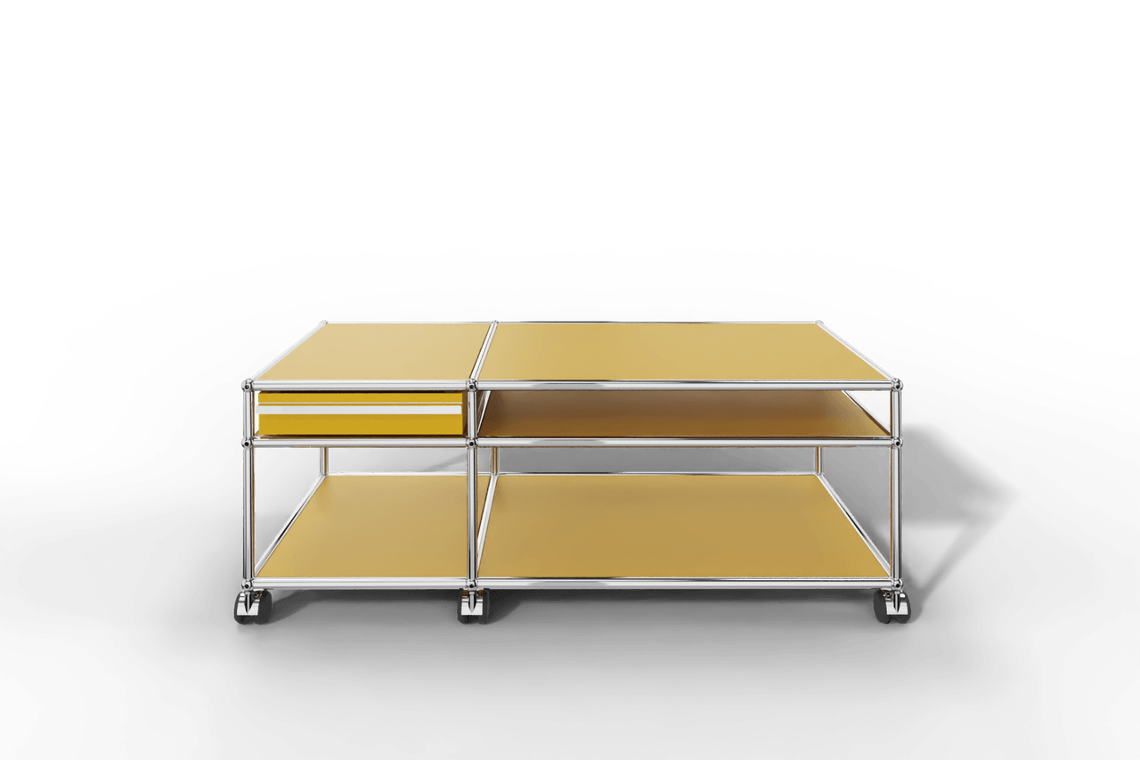 Couchtisch mit Schublade und offenem Fach Produktbild