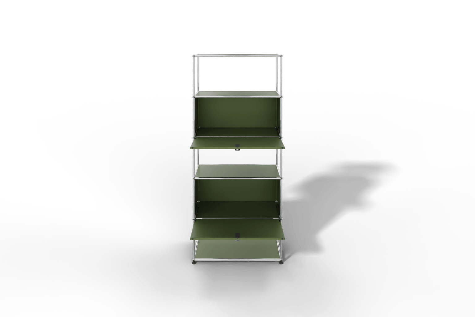 USM Haller Regal mit 2 geschlossenen Fächern und 3 offenen Fächern Produktbild