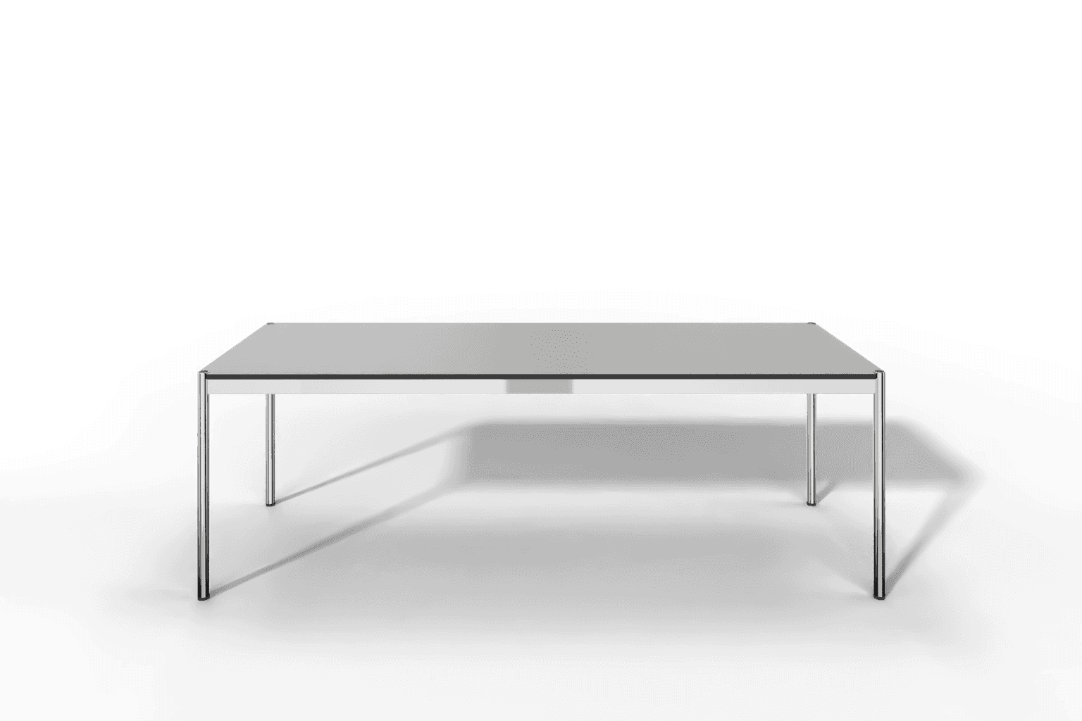 USM Haller Tisch, Tiefe 750 mm, in Kunstharz, aus 4 Farben wählbar, Tischlänge wählbar Produktbild