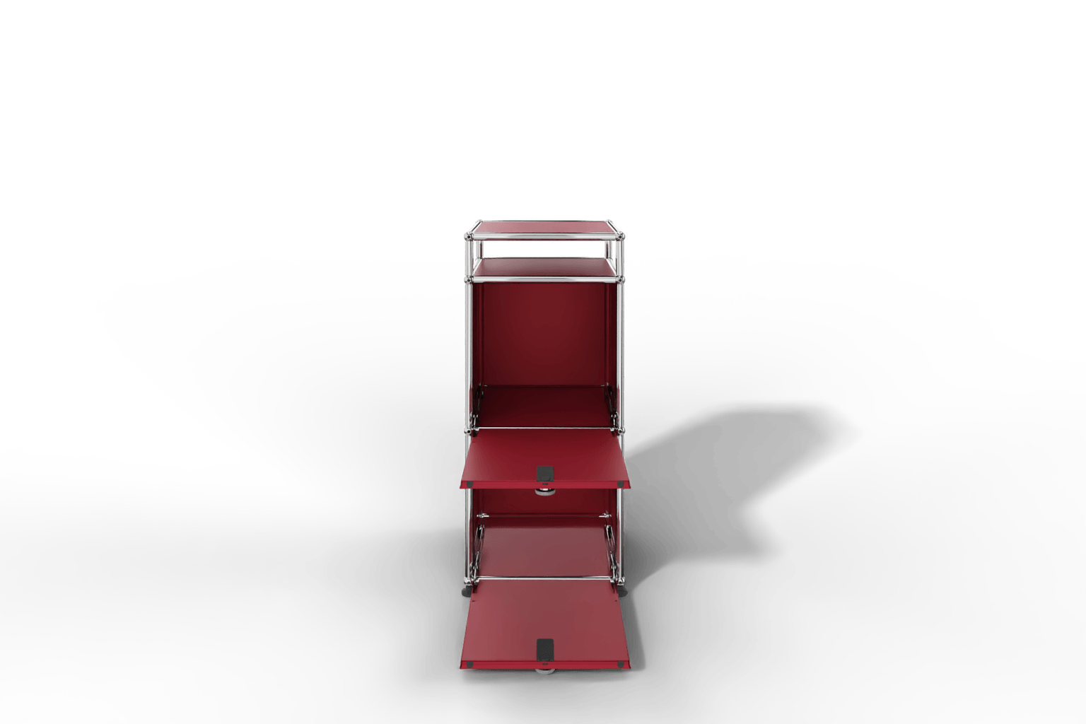 Schmales Highboard mit 2 Klapptüren Produktbild