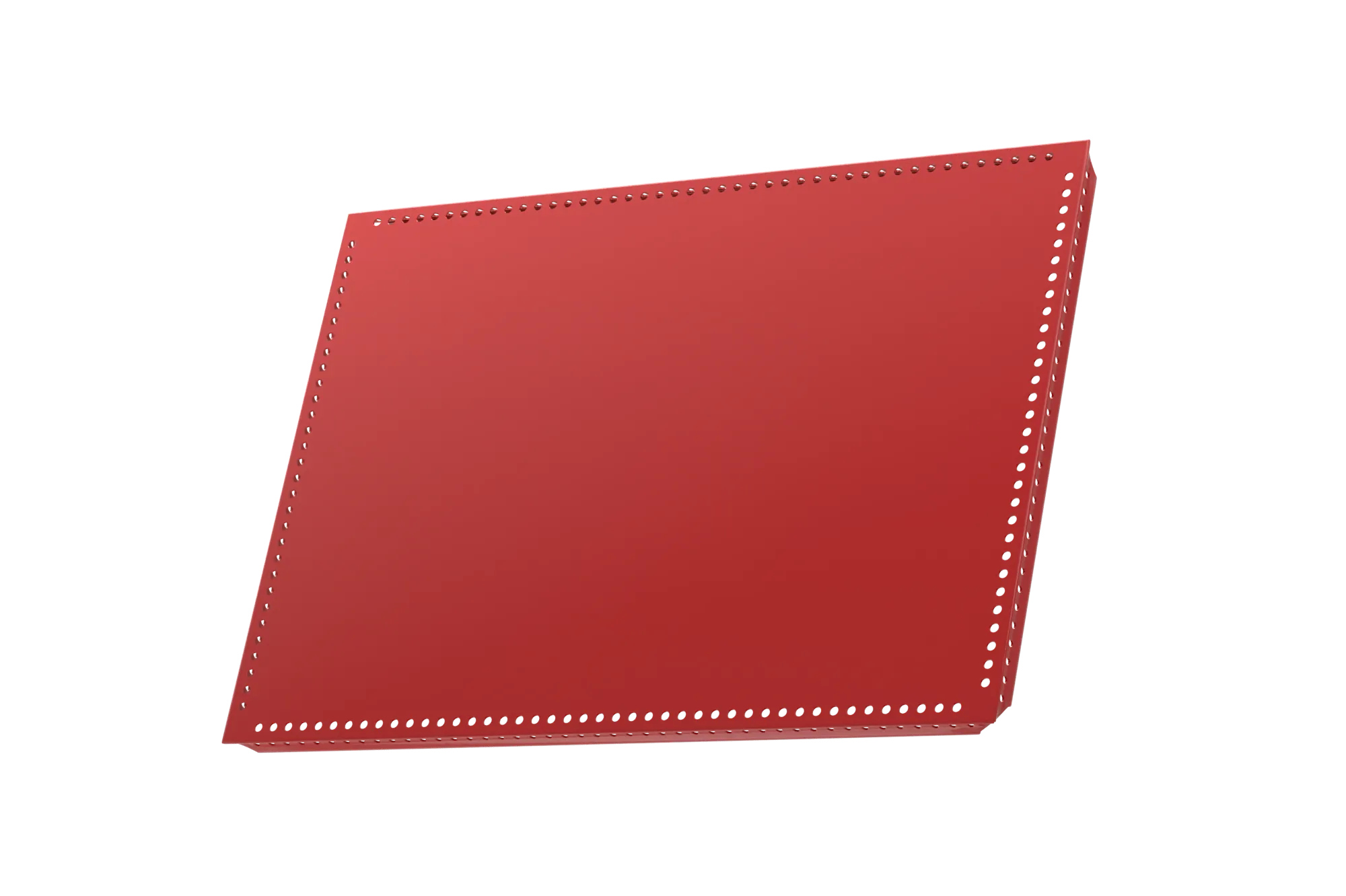 USM Haller Tablar Gelocht Rubinrot 500x350 Produktbild