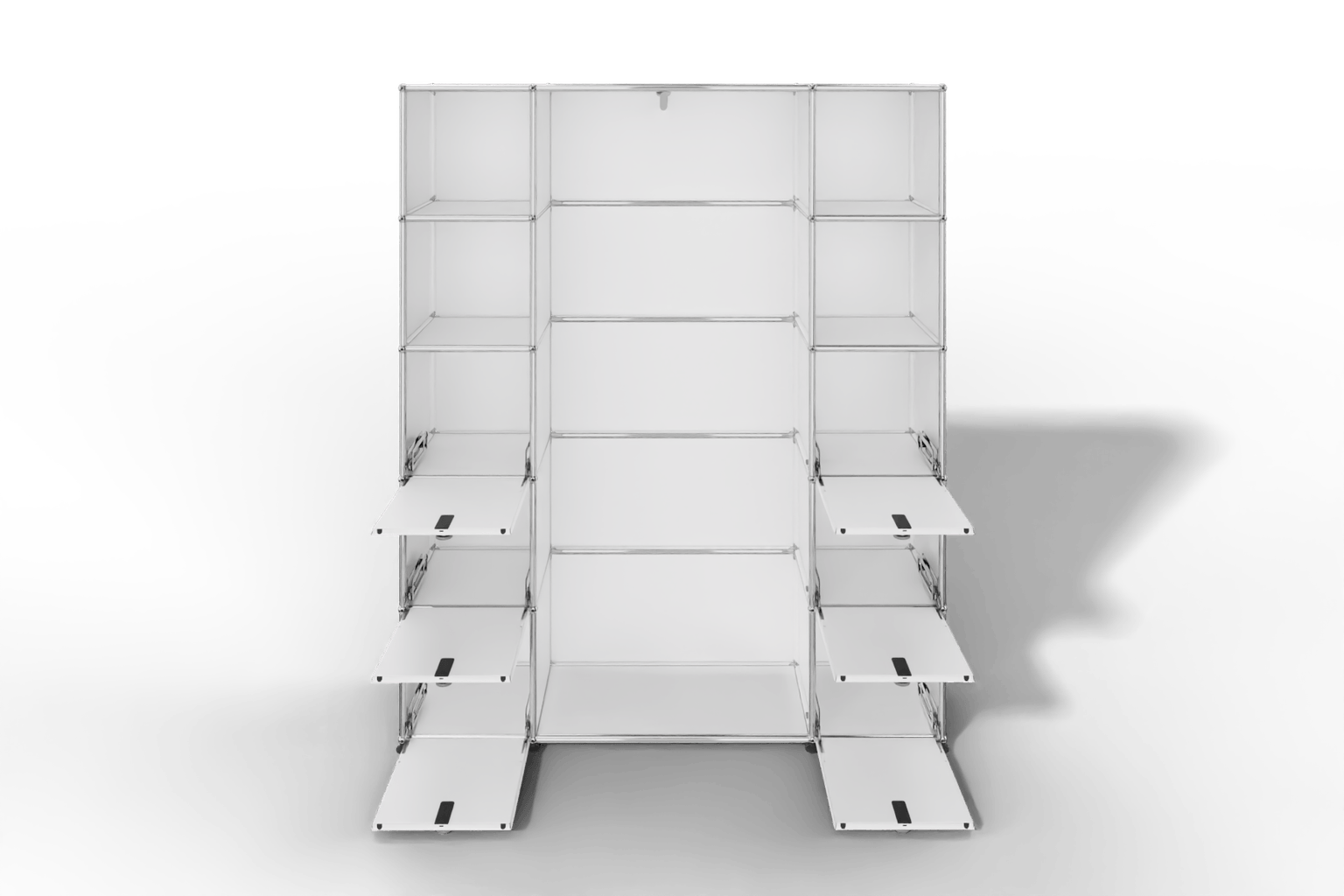 USM Haller Garderobe, 1450 mm breit, mit Klapptüren Produktbild