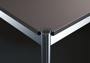 USM Haller Tisch, Tiefe 750 mm, in Kunstharz, aus 4 Farben wählbar, Tischlänge wählbar
