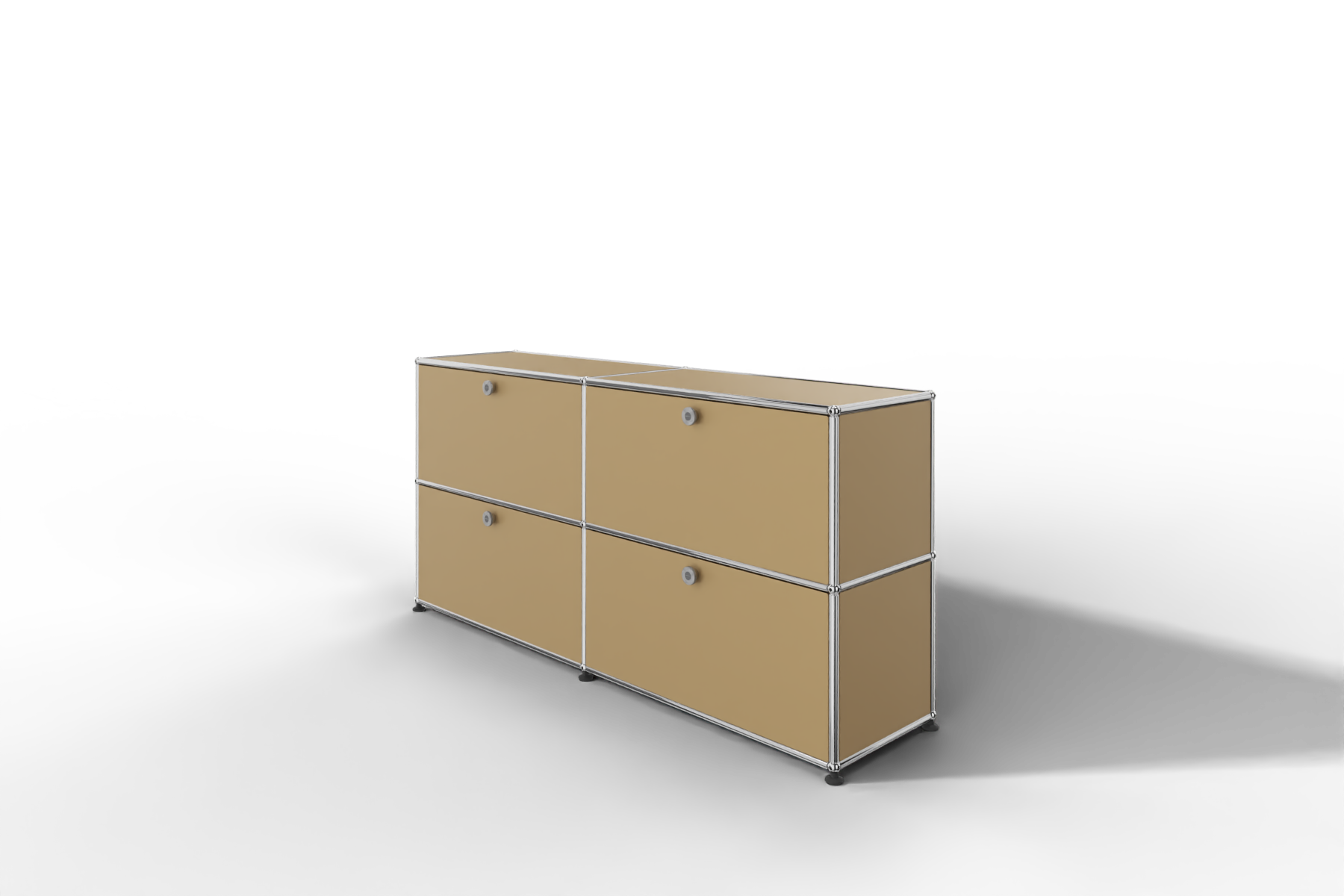 Farbe wählbar - USM Haller Sideboard, mit 4 Klapptüren